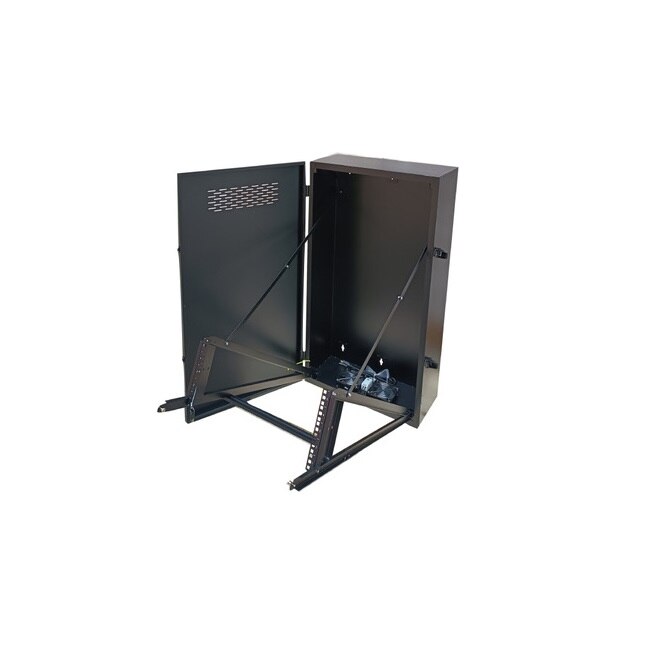 5u Data Rack LightSaber Optics 5U Vertical Wall Mount Rack Enclosure - 36 Inch ...