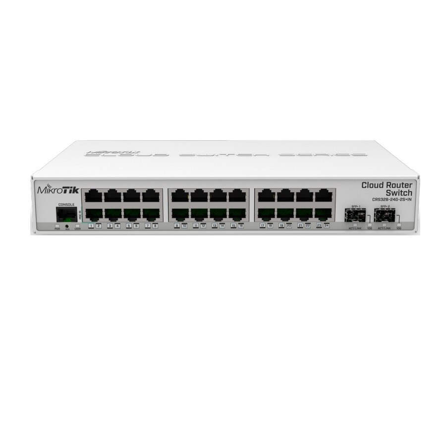 mikrotik-crs326-24g-2s-in-24-gigabit-ethernet-ports-2-sfp-cages