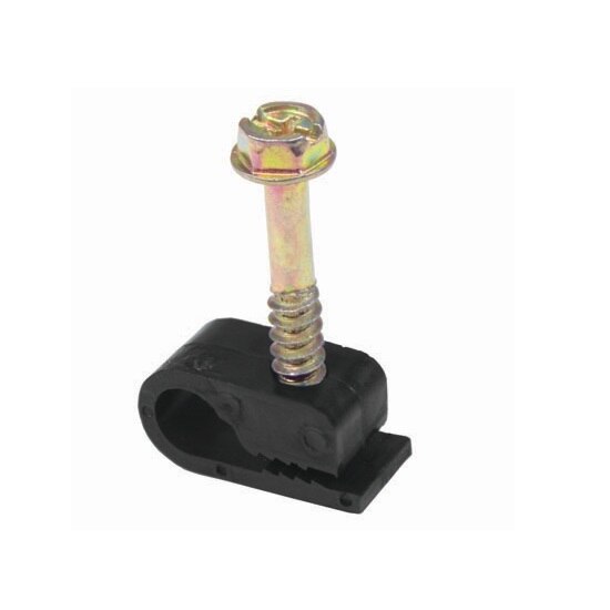 Perfect Vision Grip Clip, Single 7/8 depth, Blk, 100bag