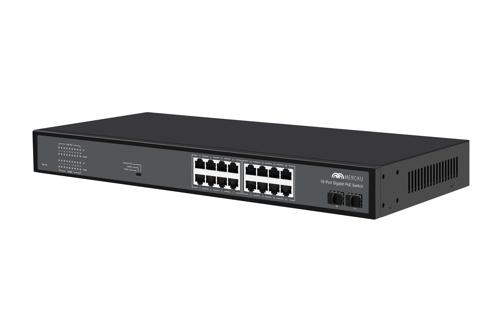 Mercku 18-Port Gigabit PoE Switch 01