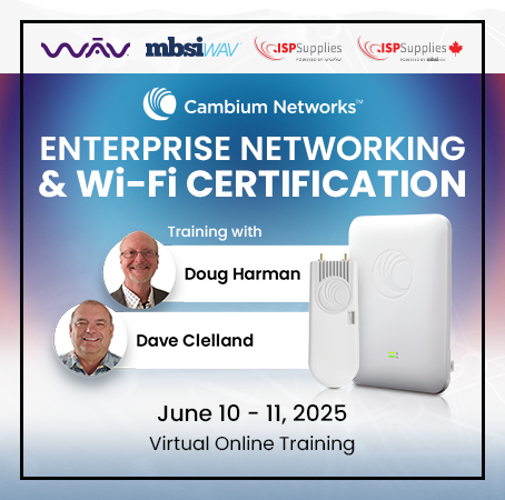 Cambium Networks Enterprise Wi-Fi and Networking Virtual Bootcamp Jun. 10-11