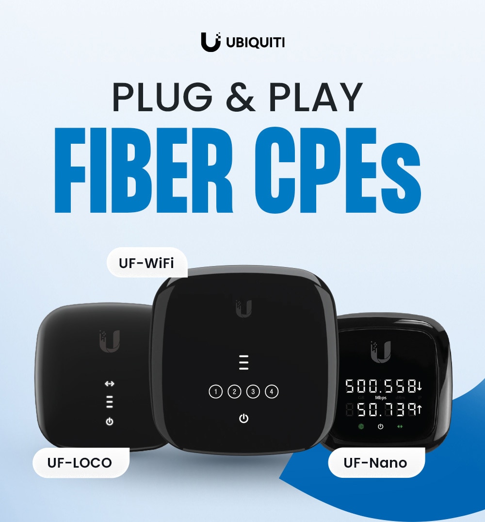 Ubiquiti Fiber CPEs